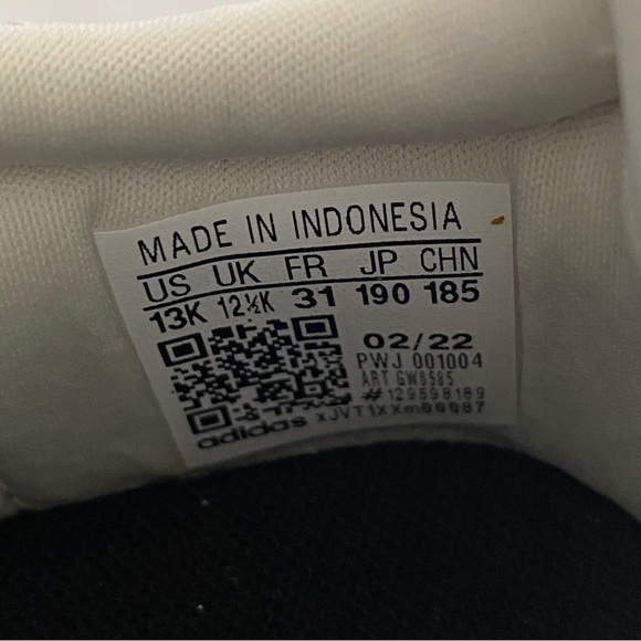 NWT Adidas Cloudfoam Sneakers Size 13 - Picture 12 of 15